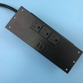 Prise de courant de table encastrée avec de doubles ports USB
