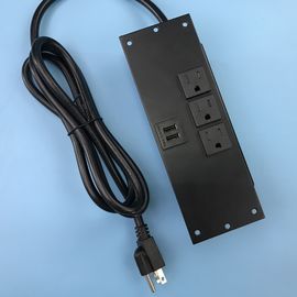 Prise de courant de table encastrée avec de doubles ports USB