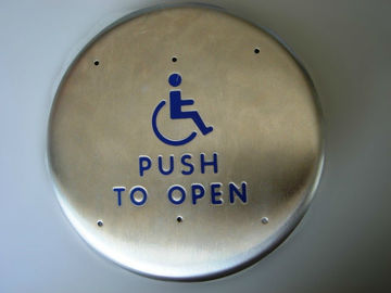 qualité  Anti Removal 6" Round Push To Exit Switch , Handicap Door Disability Access Systems usine